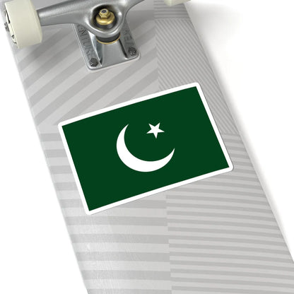 Flag of Muslim League (India) STICKER Vinyl Kiss-Cut Decal - The Sticker Space