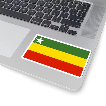 Flag of Myanmar 2006 proposal (Myanmar) STICKER Vinyl Kiss-Cut Decal - The Sticker Space