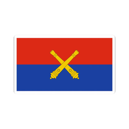 Flag of Myanmar Artillery (Myanmar) STICKER Vinyl Kiss-Cut Decal 2 Inch White - The Sticker Space
