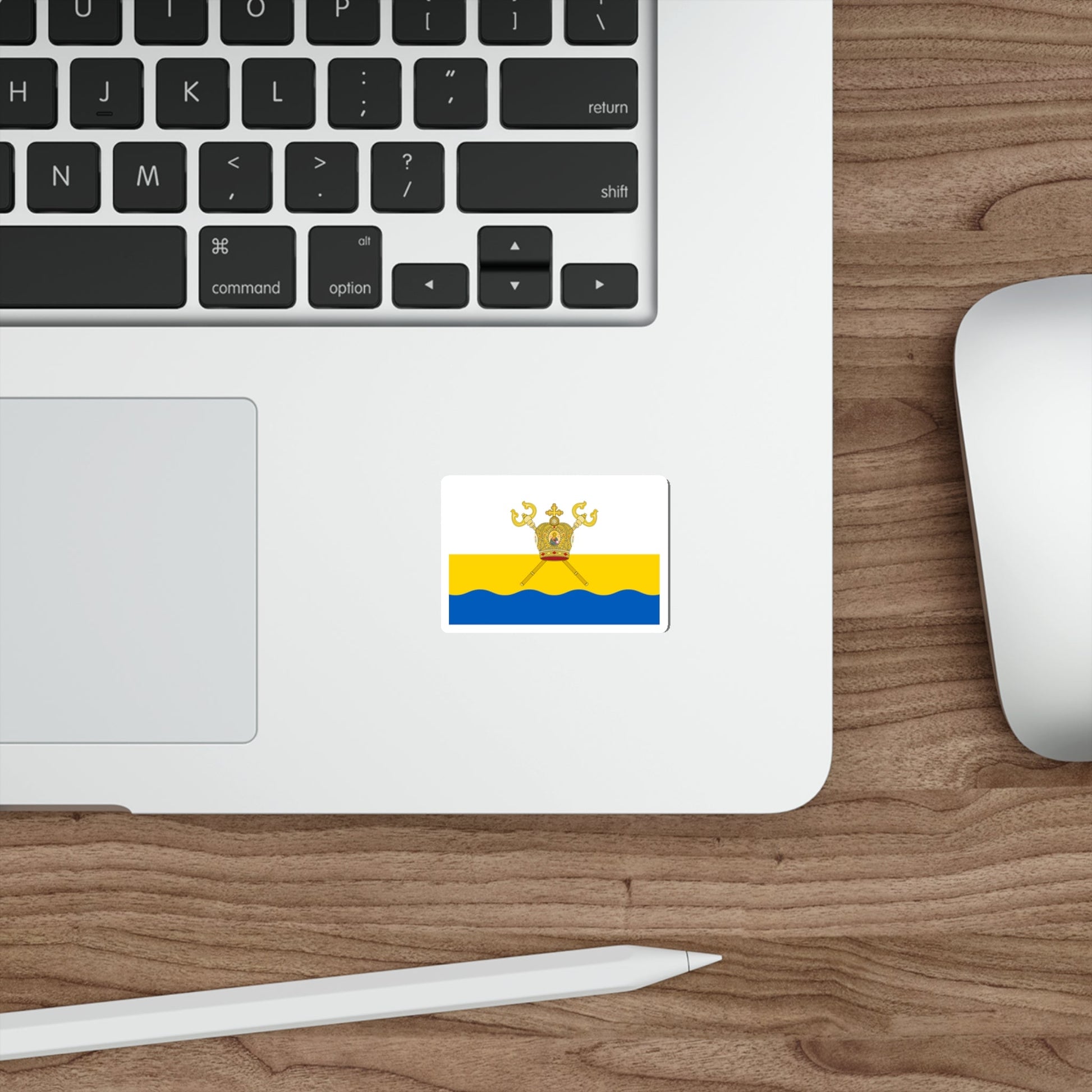 Flag of Mykolaiv Oblast Ukraine STICKER Vinyl Die-Cut Decal-The Sticker Space