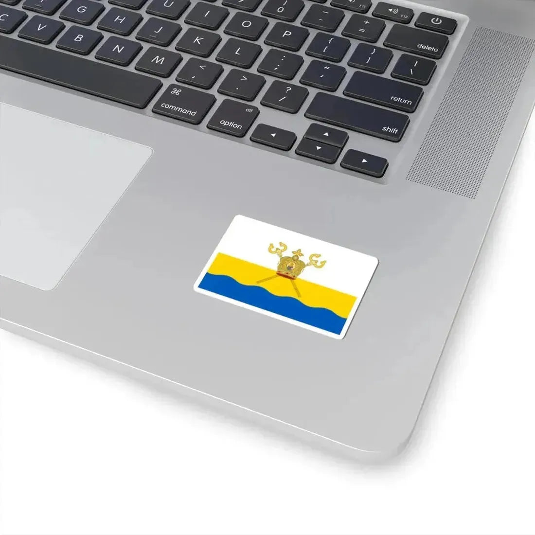 Flag of Mykolaiv Oblast Ukraine - STICKER Vinyl Kiss-Cut Decal - The Sticker Space