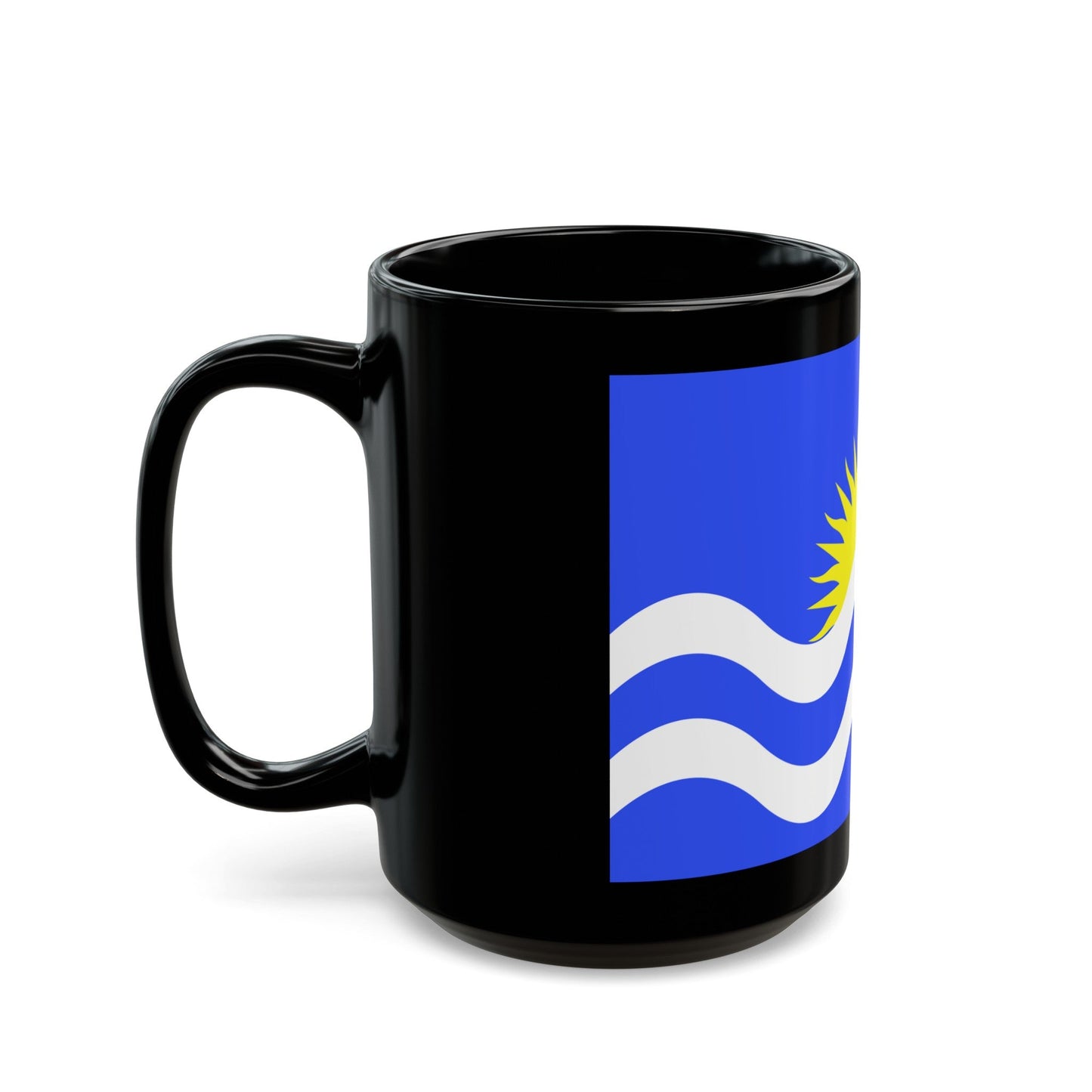 Flag of Nadur Malta - Black Coffee Mug-The Sticker Space