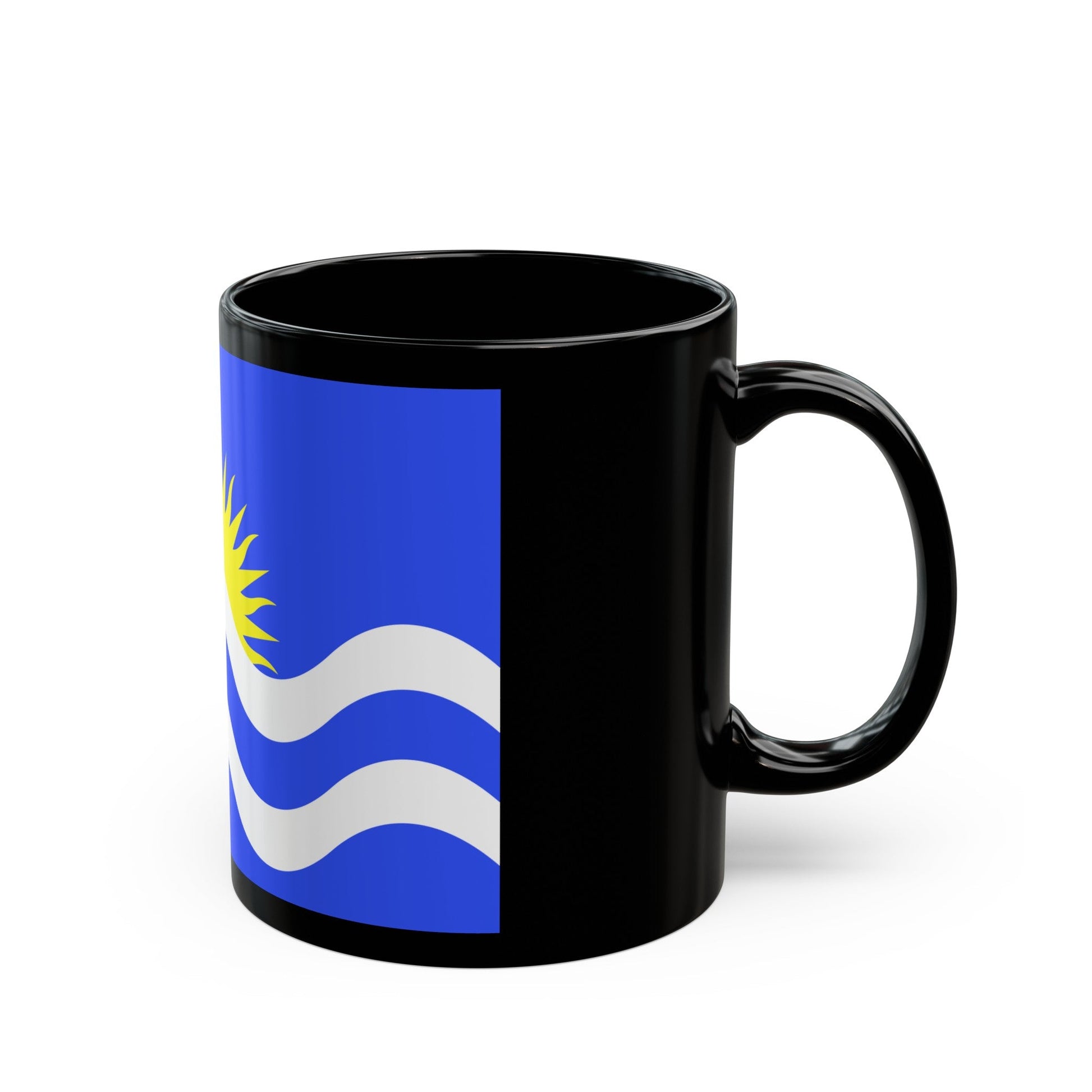 Flag of Nadur Malta - Black Coffee Mug-The Sticker Space