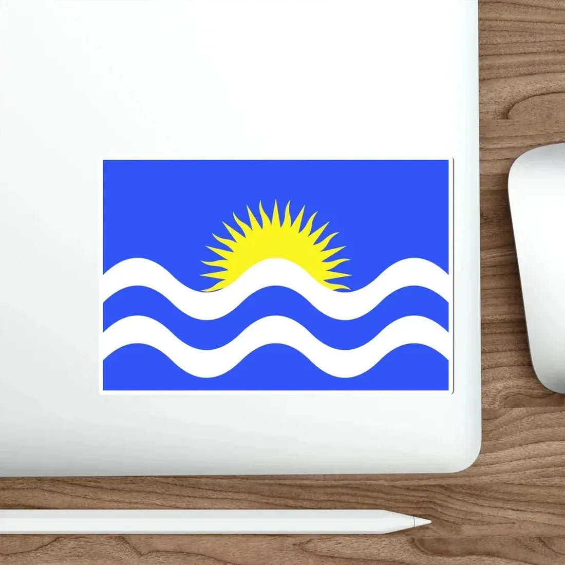 Flag of Nadur Malta STICKER Vinyl Die-Cut Decal - The Sticker Space