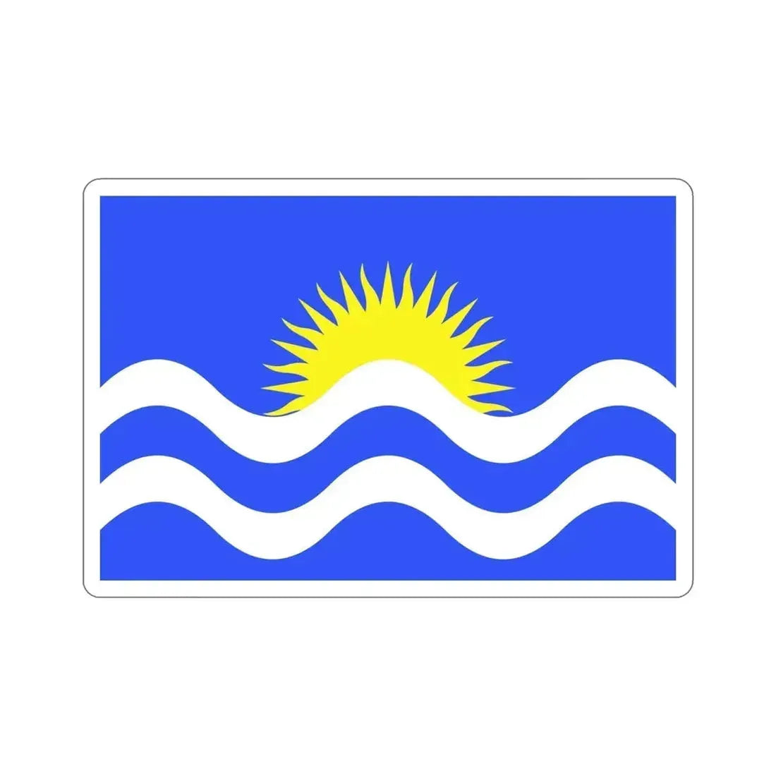 Flag of Nadur Malta STICKER Vinyl Die-Cut Decal - The Sticker Space