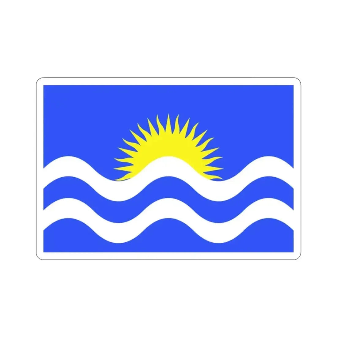 Flag of Nadur Malta STICKER Vinyl Die-Cut Decal - The Sticker Space