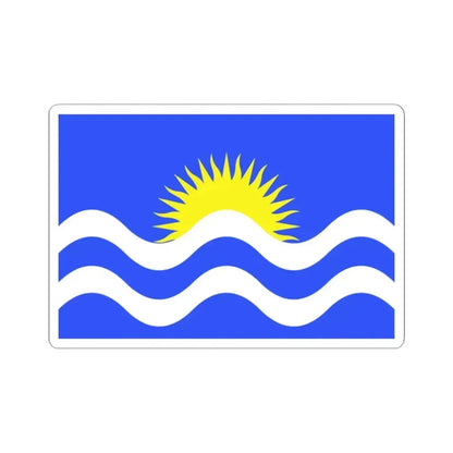 Flag of Nadur Malta - STICKER Vinyl Kiss-Cut Decal 2 Inch White - The Sticker Space