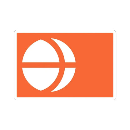 Flag of Nagano Prefecture Japan STICKER Vinyl Die-Cut Decal 4 Inch - The Sticker Space