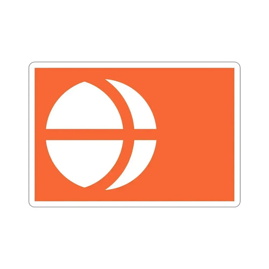 Flag of Nagano Prefecture Japan STICKER Vinyl Die-Cut Decal 6 Inch - The Sticker Space