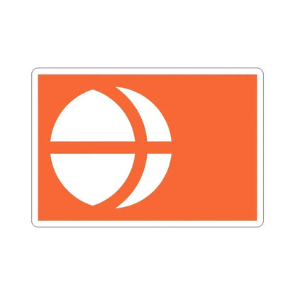 Flag of Nagano Prefecture Japan STICKER Vinyl Die-Cut Decal - The Sticker Space