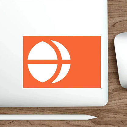 Flag of Nagano Prefecture Japan STICKER Vinyl Die-Cut Decal - The Sticker Space