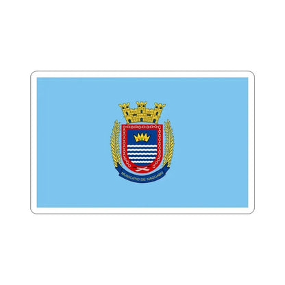 Flag of Naguabo Puerto Rico STICKER Vinyl Die-Cut Decal 4 Inch - The Sticker Space