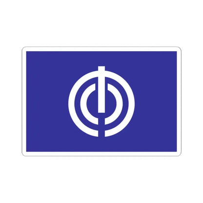 Flag of Naha Okinawa Japan - STICKER Vinyl Kiss-Cut Decal 2 Inch White - The Sticker Space