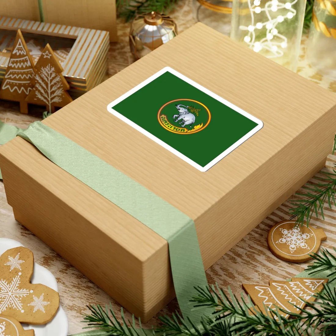 Flag of Nakhon Nayok (Thailand) STICKER Vinyl Kiss-Cut Decal - The Sticker Space