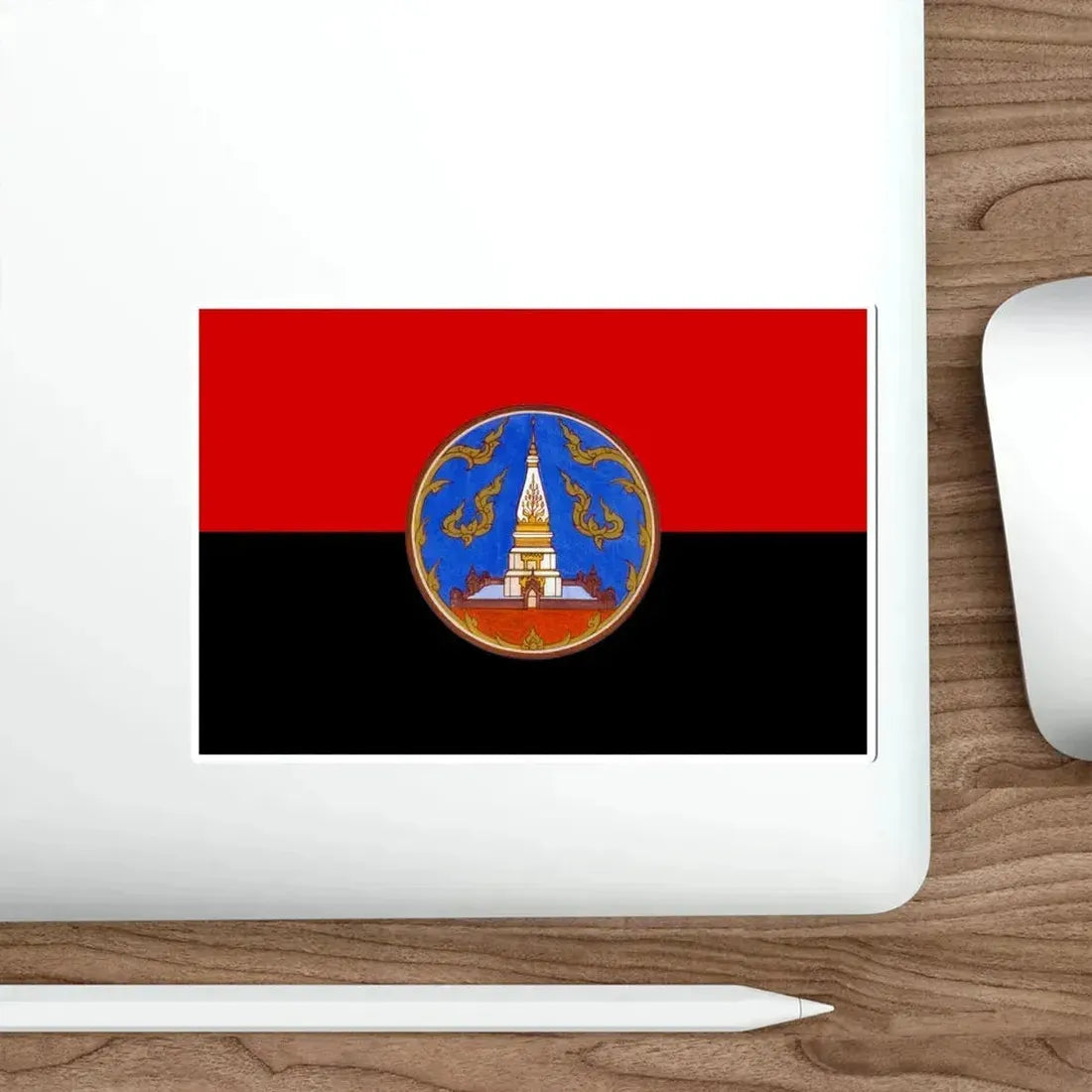 Flag of Nakhon Phanom Province Thailand STICKER Vinyl Die-Cut Decal - The Sticker Space