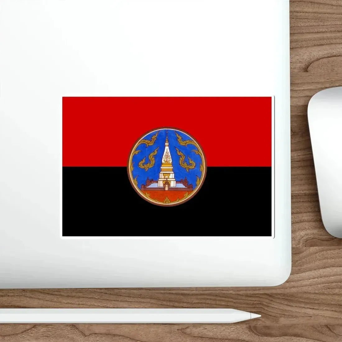 Flag of Nakhon Phanom Province Thailand STICKER Vinyl Die-Cut Decal - The Sticker Space