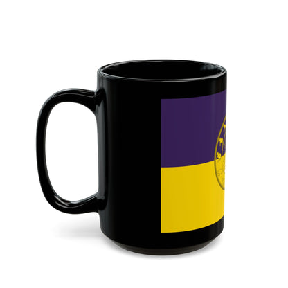 Flag of Nakhon Si Thammarat Province Thailand - Black Coffee Mug-The Sticker Space