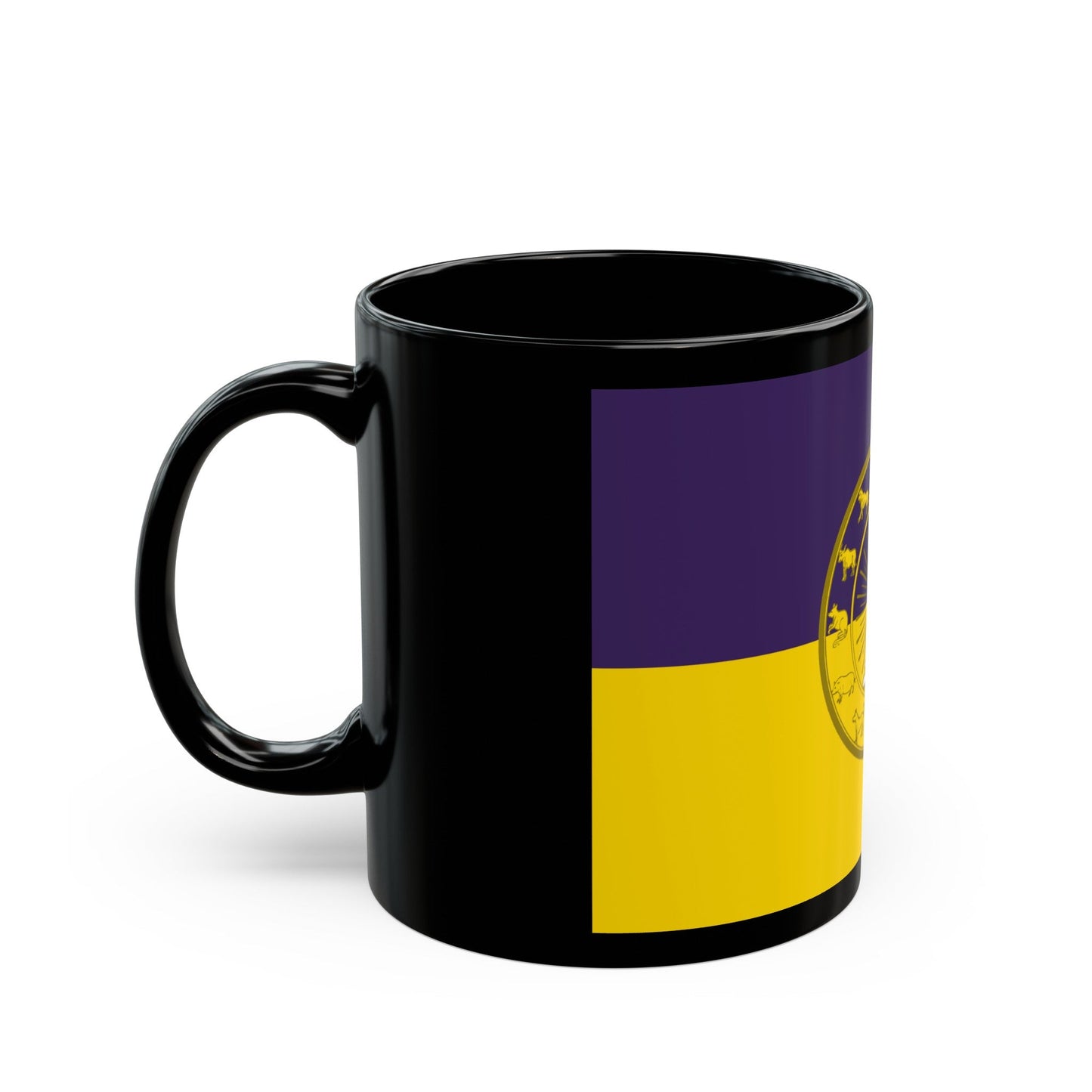 Flag of Nakhon Si Thammarat Province Thailand - Black Coffee Mug-The Sticker Space