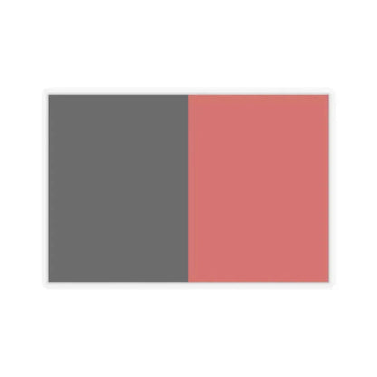 Flag of Namur Belgium - STICKER Vinyl Kiss-Cut Decal 2 Inch Transparent - The Sticker Space