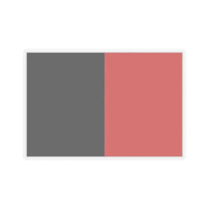 Flag of Namur Belgium - STICKER Vinyl Kiss-Cut Decal 3 Inch Transparent - The Sticker Space