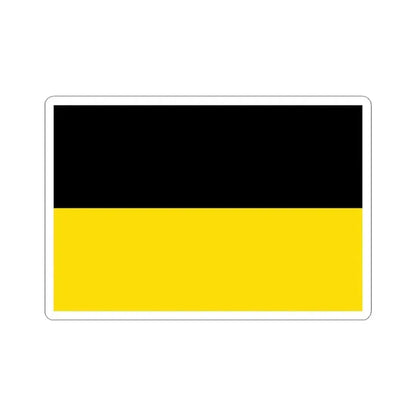 Flag of Namur (Belgium) STICKER Vinyl Kiss-Cut Decal 3 Inch White - The Sticker Space