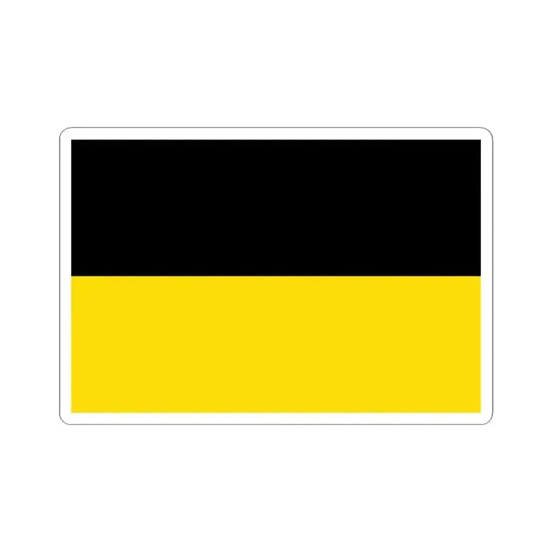 Flag of Namur (Belgium) STICKER Vinyl Kiss-Cut Decal 4 Inch White - The Sticker Space