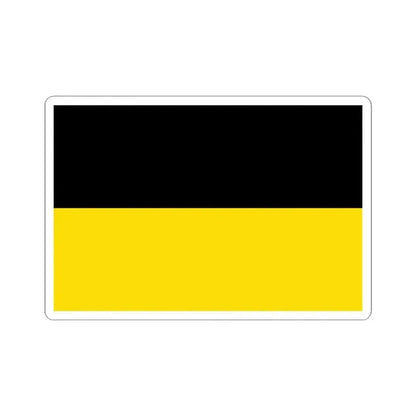 Flag of Namur (Belgium) STICKER Vinyl Kiss-Cut Decal 4 Inch White - The Sticker Space