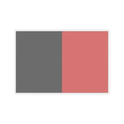 Flag of Namur Belgium - STICKER Vinyl Kiss-Cut Decal 6 Inch Transparent - The Sticker Space