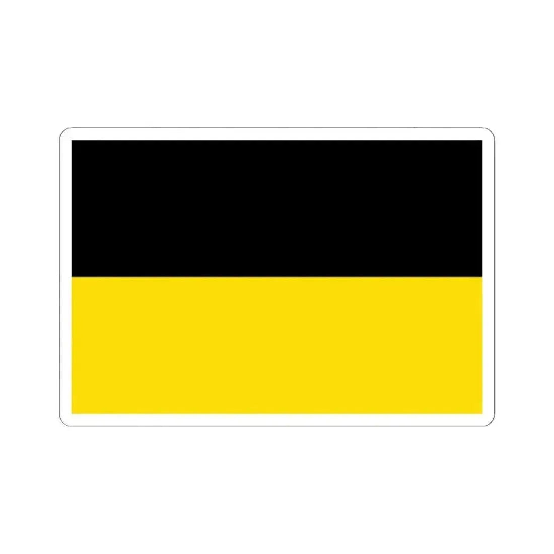 Flag of Namur (Belgium) STICKER Vinyl Kiss-Cut Decal 6 Inch White - The Sticker Space