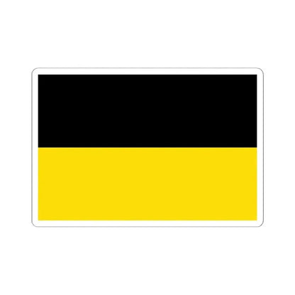 Flag of Namur (Belgium) STICKER Vinyl Kiss-Cut Decal 6 Inch White - The Sticker Space