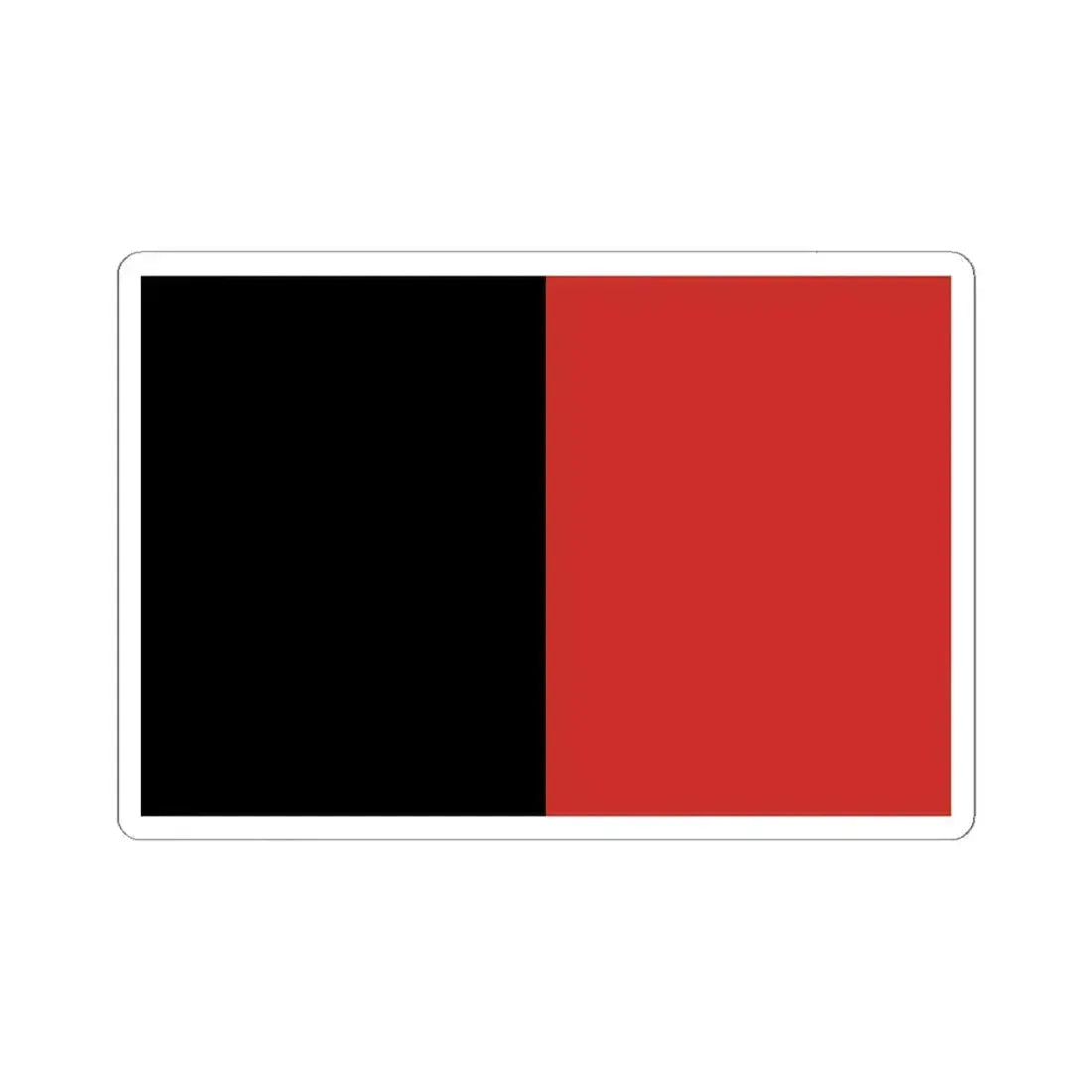 Flag of Namur Belgium - STICKER Vinyl Kiss-Cut Decal 6 Inch White - The Sticker Space