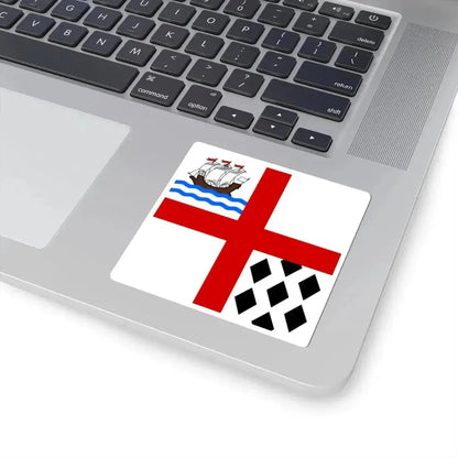 Flag of Nanaimo Canada (Canada) STICKER Vinyl Kiss-Cut Decal - The Sticker Space