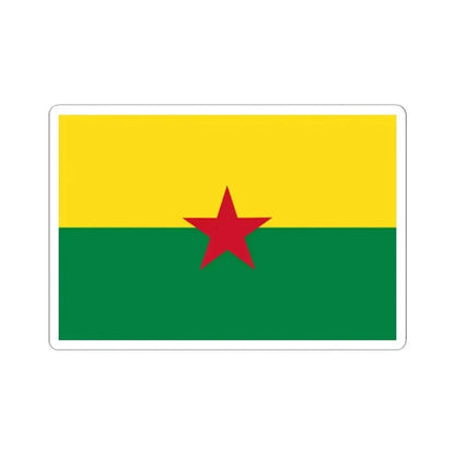 Flag of Nangaritza (Ecuador) STICKER Vinyl Kiss-Cut Decal 2 Inch White - The Sticker Space