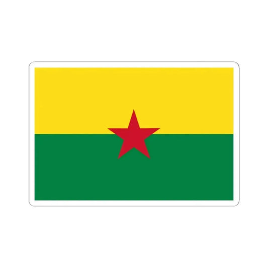 Flag of Nangaritza (Ecuador) STICKER Vinyl Kiss-Cut Decal 2 Inch White - The Sticker Space