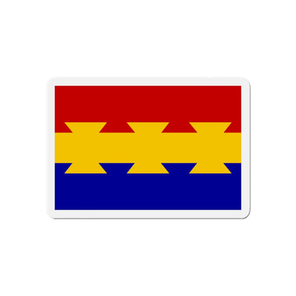 Flag of Nanticoke Pennsylvania - Die-Cut Magnet-6 × 6"-The Sticker Space