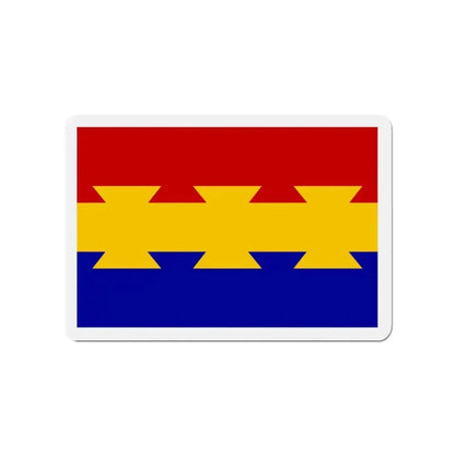 Flag of Nanticoke Pennsylvania - Refrigerator Magnet 3 Inch - The Sticker Space