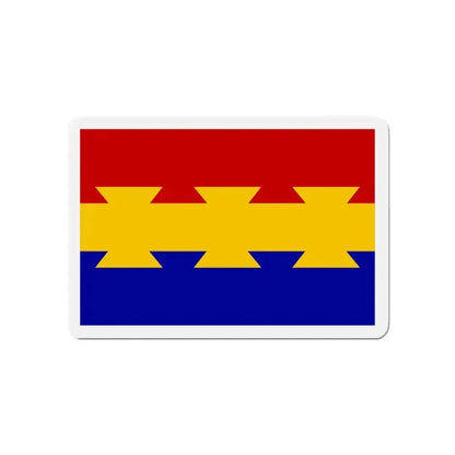 Flag of Nanticoke Pennsylvania - Refrigerator Magnet 4 Inch - The Sticker Space