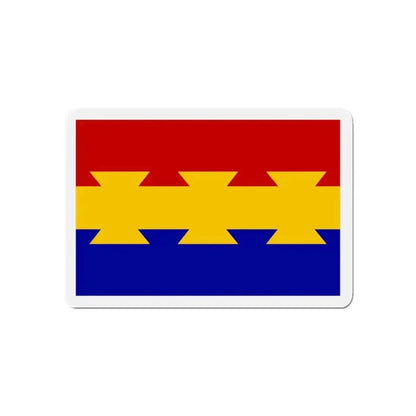Flag of Nanticoke Pennsylvania - Refrigerator Magnet - The Sticker Space