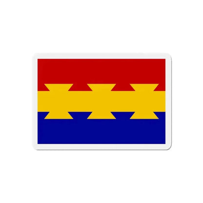 Flag of Nanticoke Pennsylvania - Refrigerator Magnet - The Sticker Space