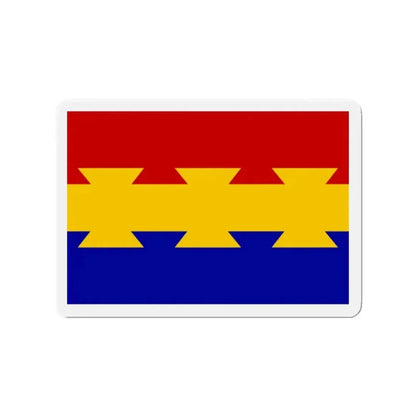 Flag of Nanticoke Pennsylvania - Refrigerator Magnet - The Sticker Space