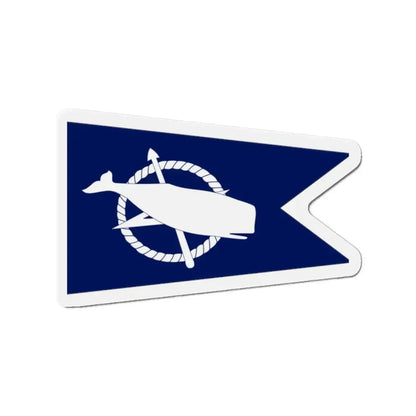 Flag of Nantucket Massachusetts - Refrigerator Magnet 2 Inch - The Sticker Space