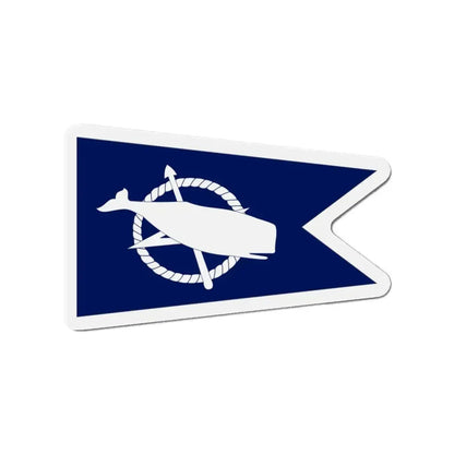 Flag of Nantucket Massachusetts - Refrigerator Magnet 3 Inch - The Sticker Space