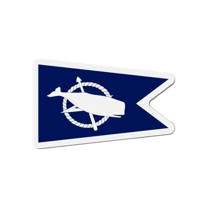 Flag of Nantucket Massachusetts - Refrigerator Magnet - The Sticker Space