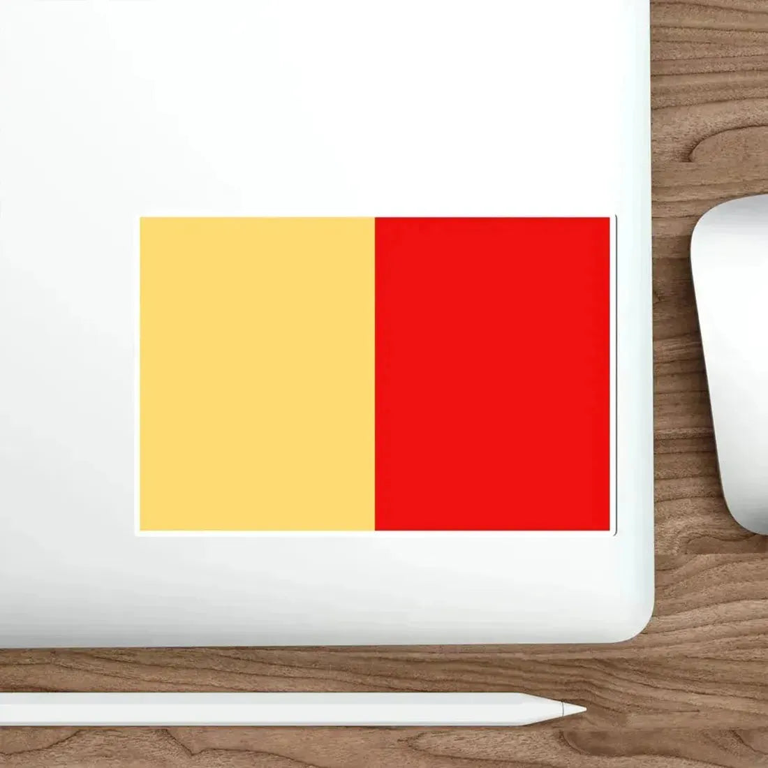 Flag of Naples Italy STICKER Vinyl Die-Cut Decal - The Sticker Space