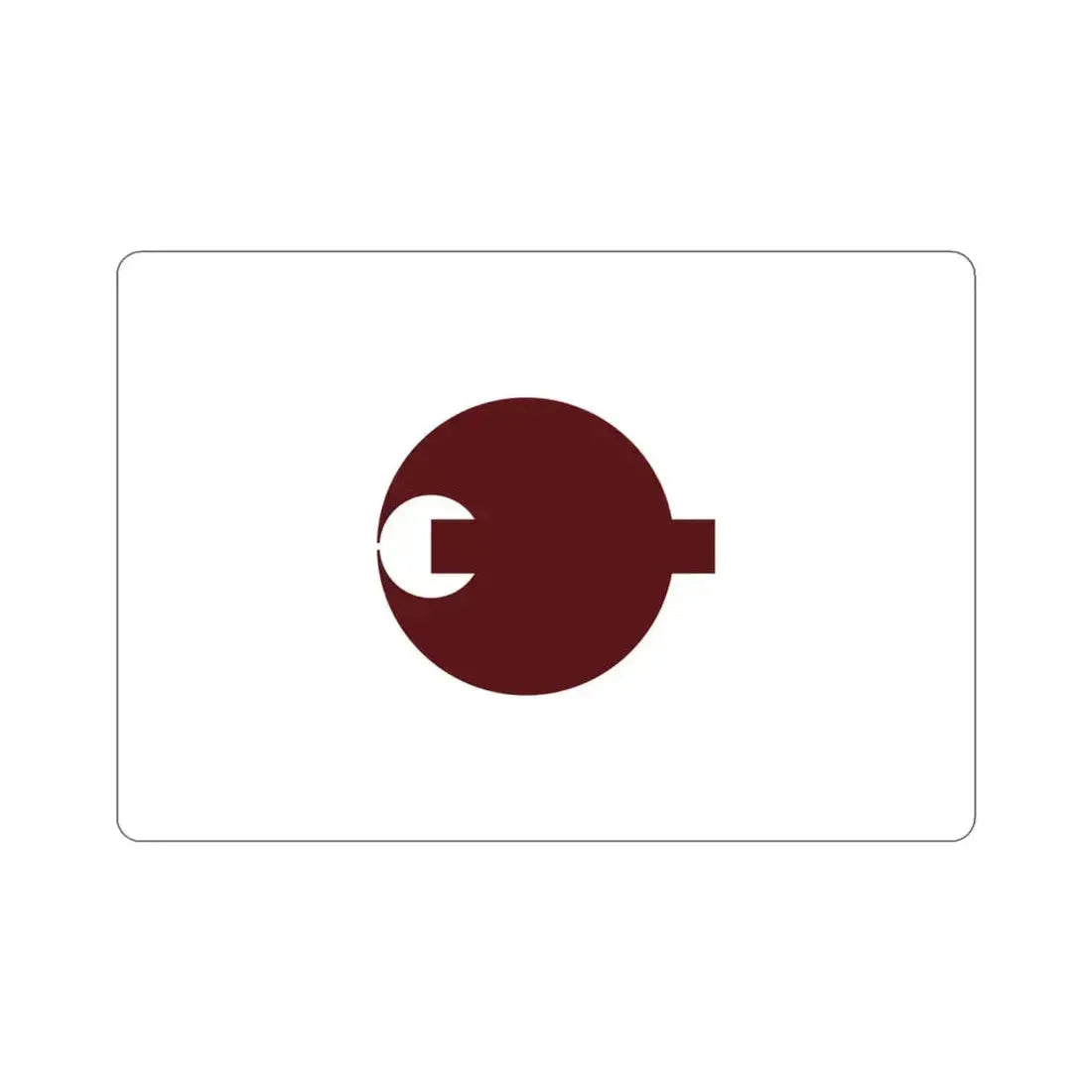 Flag of Nara Prefecture Japan STICKER Vinyl Die-Cut Decal 3 Inch - The Sticker Space