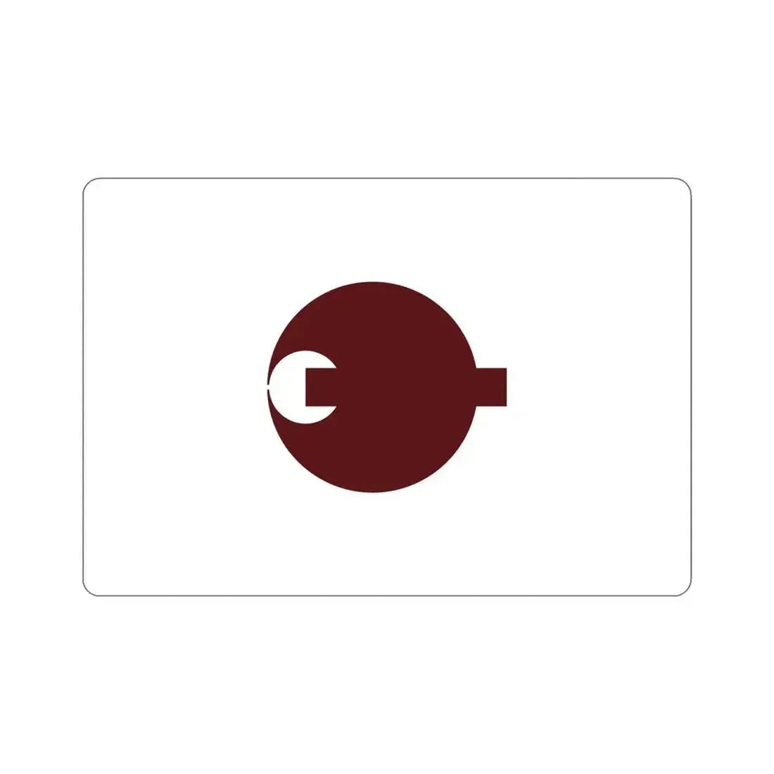 Flag of Nara Prefecture Japan STICKER Vinyl Die-Cut Decal 5 Inch - The Sticker Space