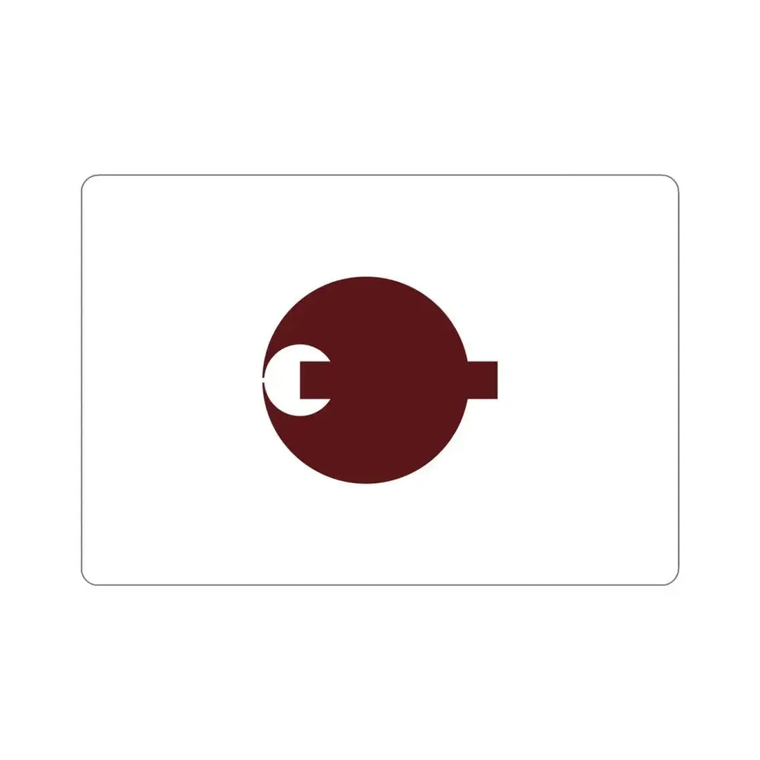 Flag of Nara Prefecture Japan STICKER Vinyl Die-Cut Decal 5 Inch - The Sticker Space