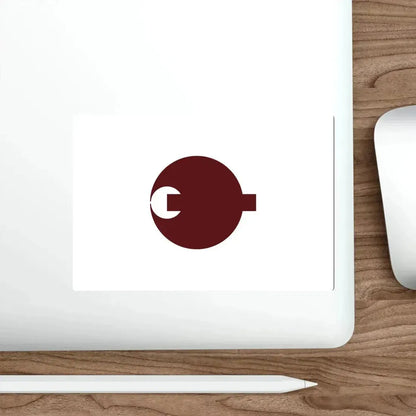 Flag of Nara Prefecture Japan STICKER Vinyl Die-Cut Decal - The Sticker Space