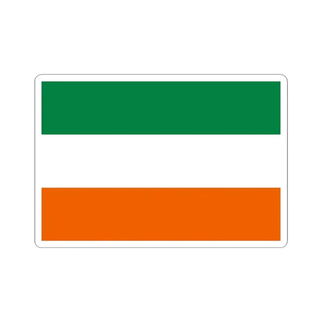 Flag of Naranjito (Ecuador) STICKER Vinyl Kiss-Cut Decal 4 Inch White - The Sticker Space