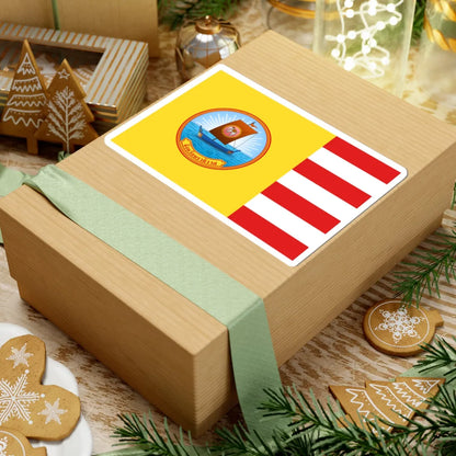 Flag of Narathiwat (Thailand) STICKER Vinyl Kiss-Cut Decal - The Sticker Space